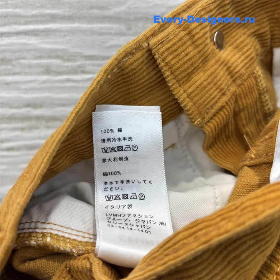 Ce1i*e corduroy straight pants