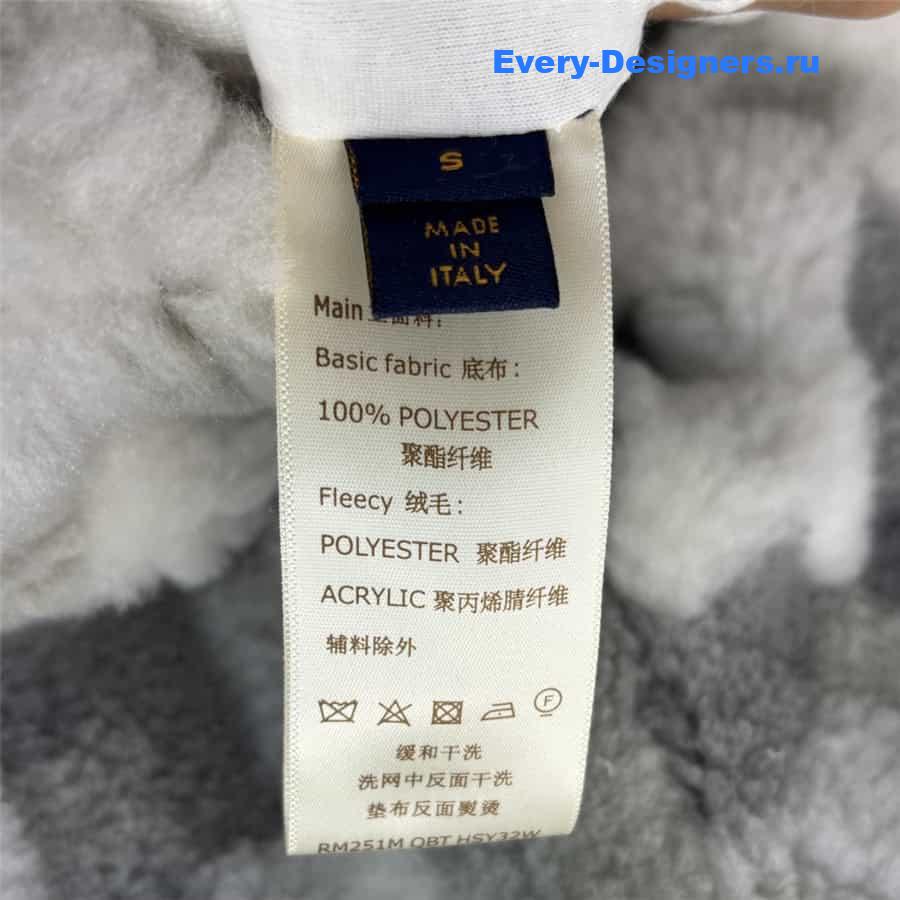 l0vis Vvtt0n lv stand collar plush coat