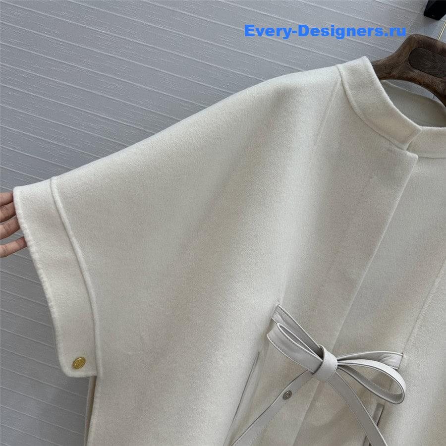 L0r0 P1ana cashmere cape coat