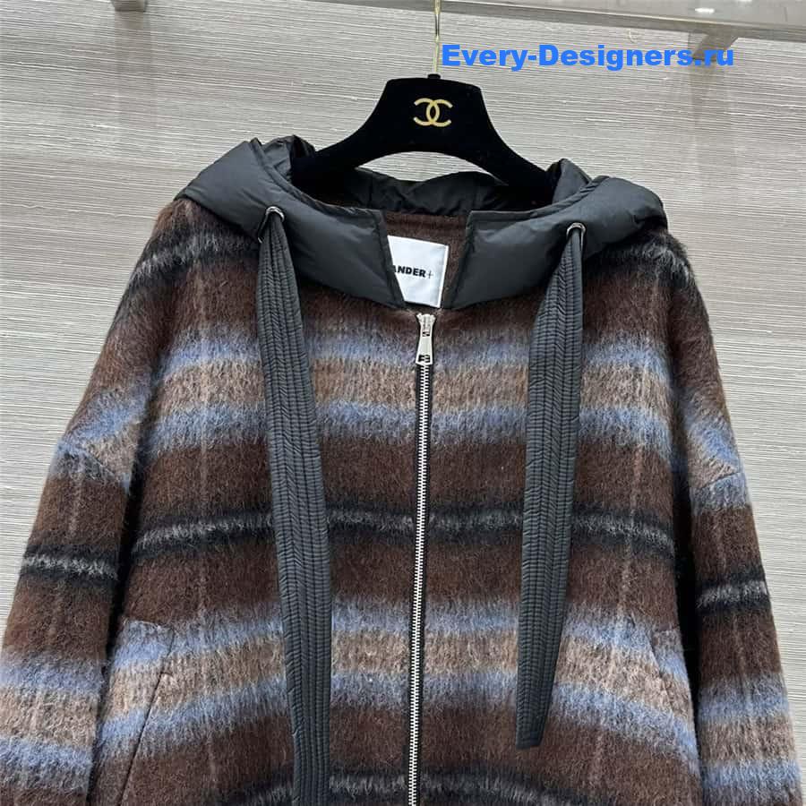 jil sander cashmere short coat