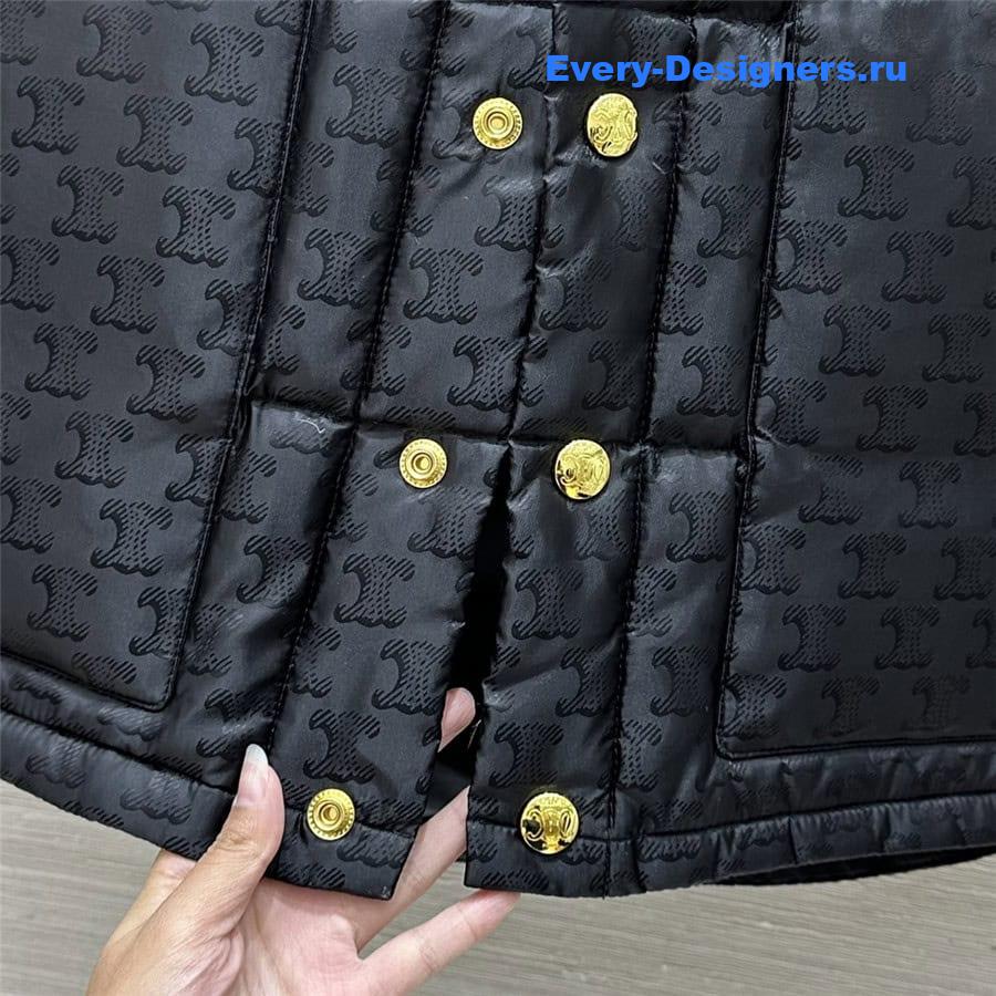 Ce1i*e quilted jacket down vest
