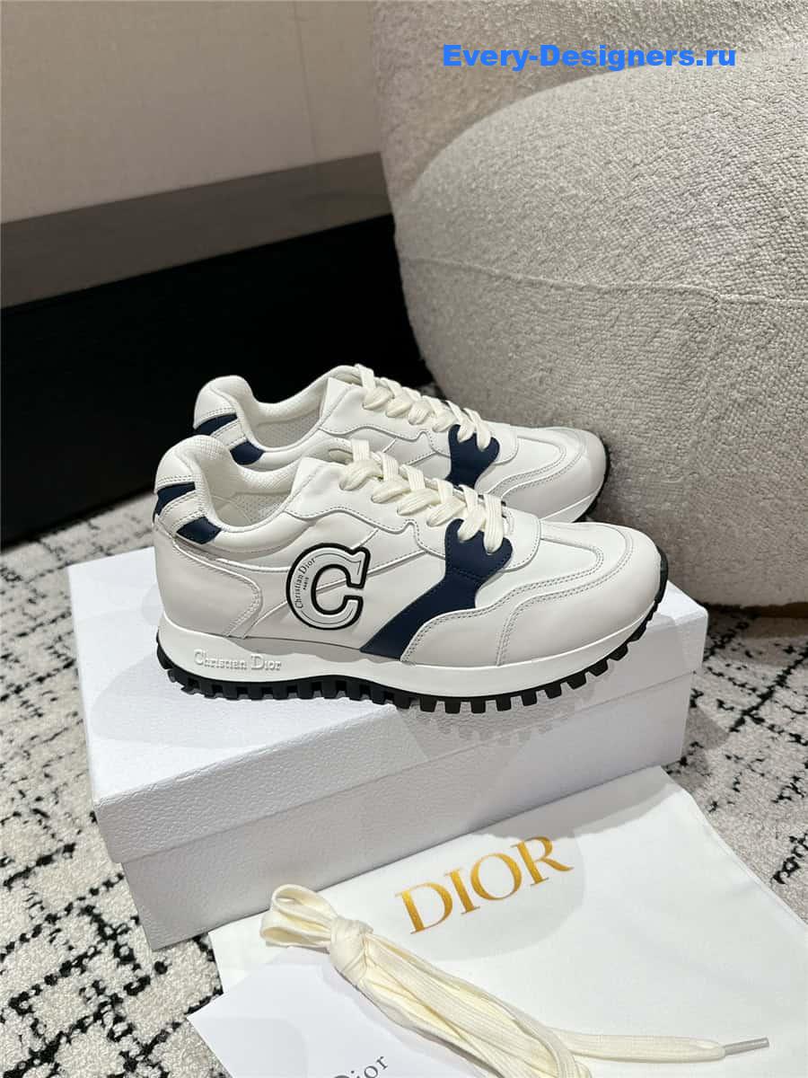 c’est D10r sneaker white blue