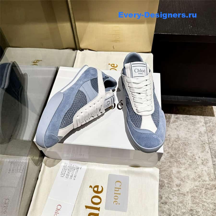 Chloé Kick Blue Sneakers