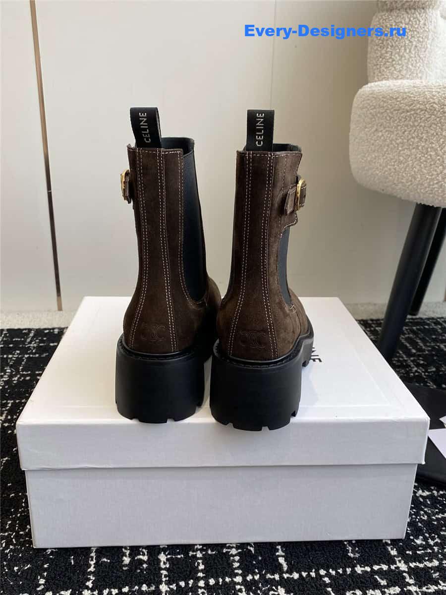 Ce1i*e suede chelsea boots for women