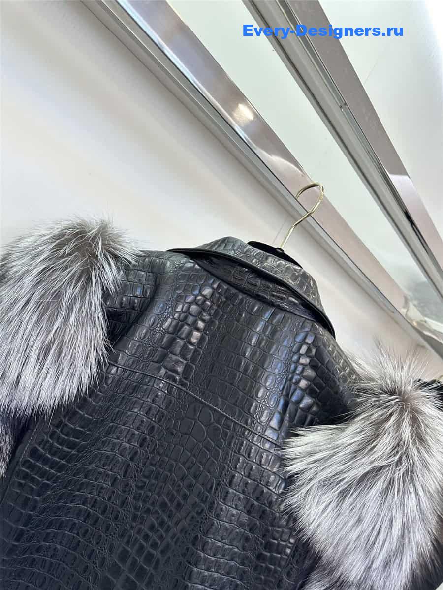 Dolce & Gabbana d&g fur coat