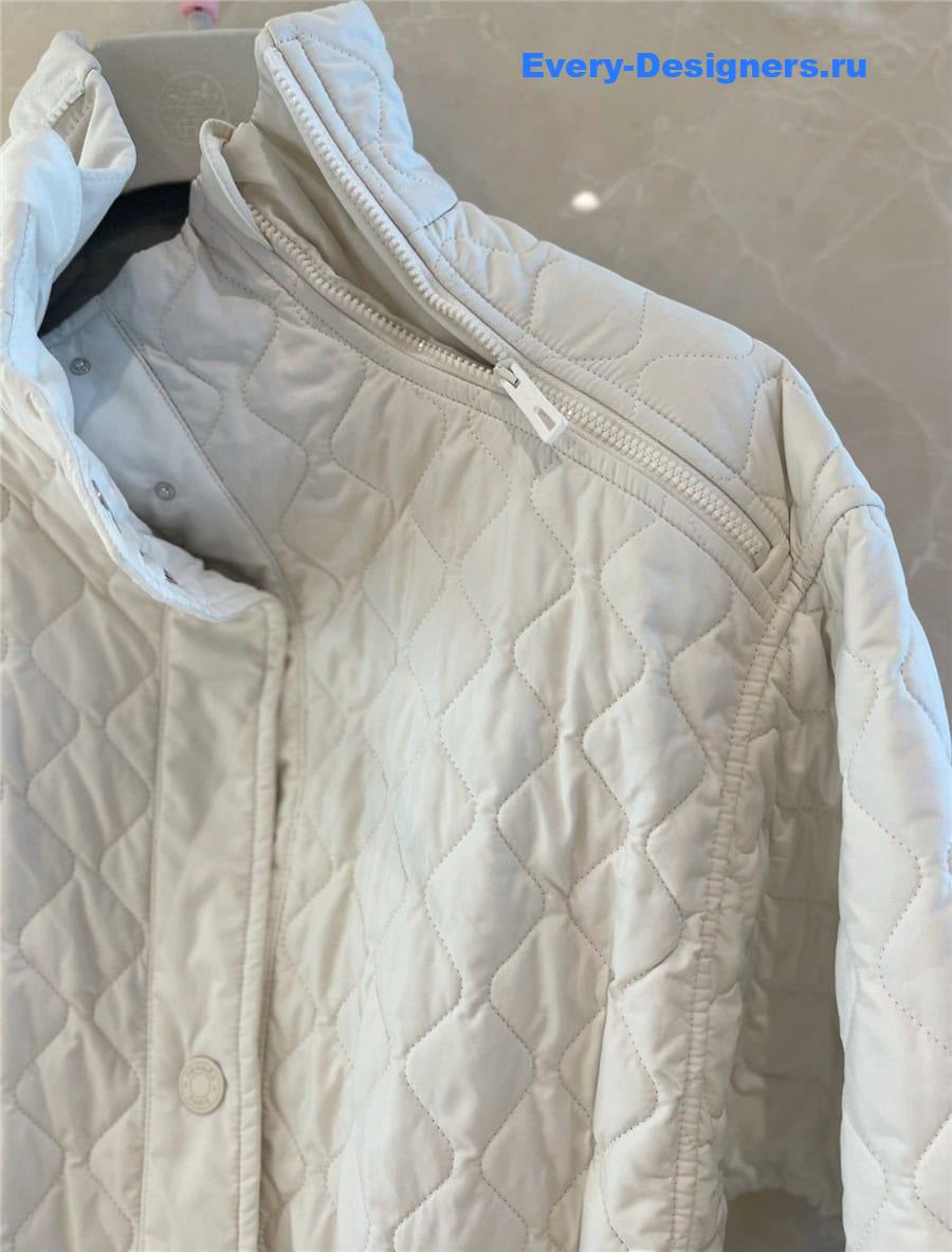 H**me5 waist-length cotton coat