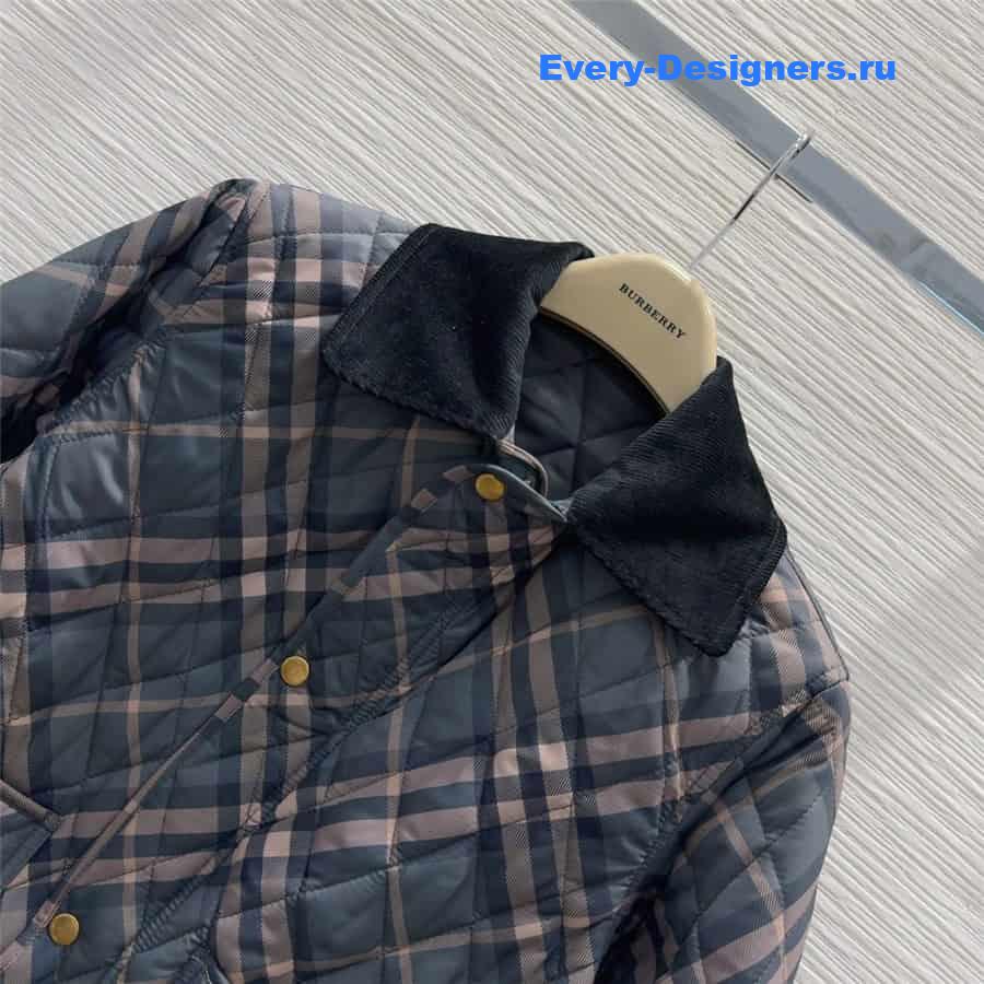 Bv*b*rry classic check jacket