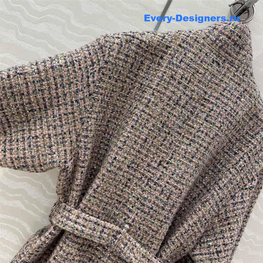 CC Vintage Check Soft Tweed Jacket