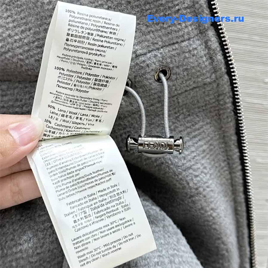 F**di reversible down jacket