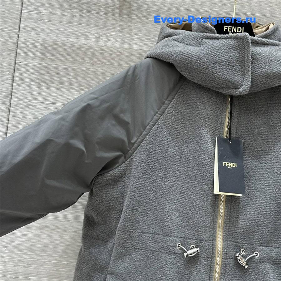 F**di reversible down jacket