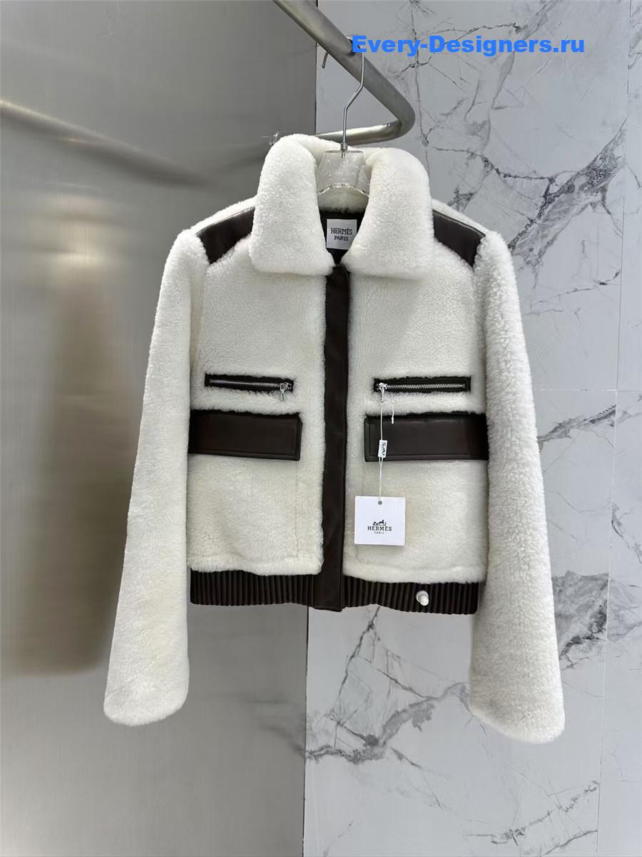 H**me5 sheepskin shearling coat