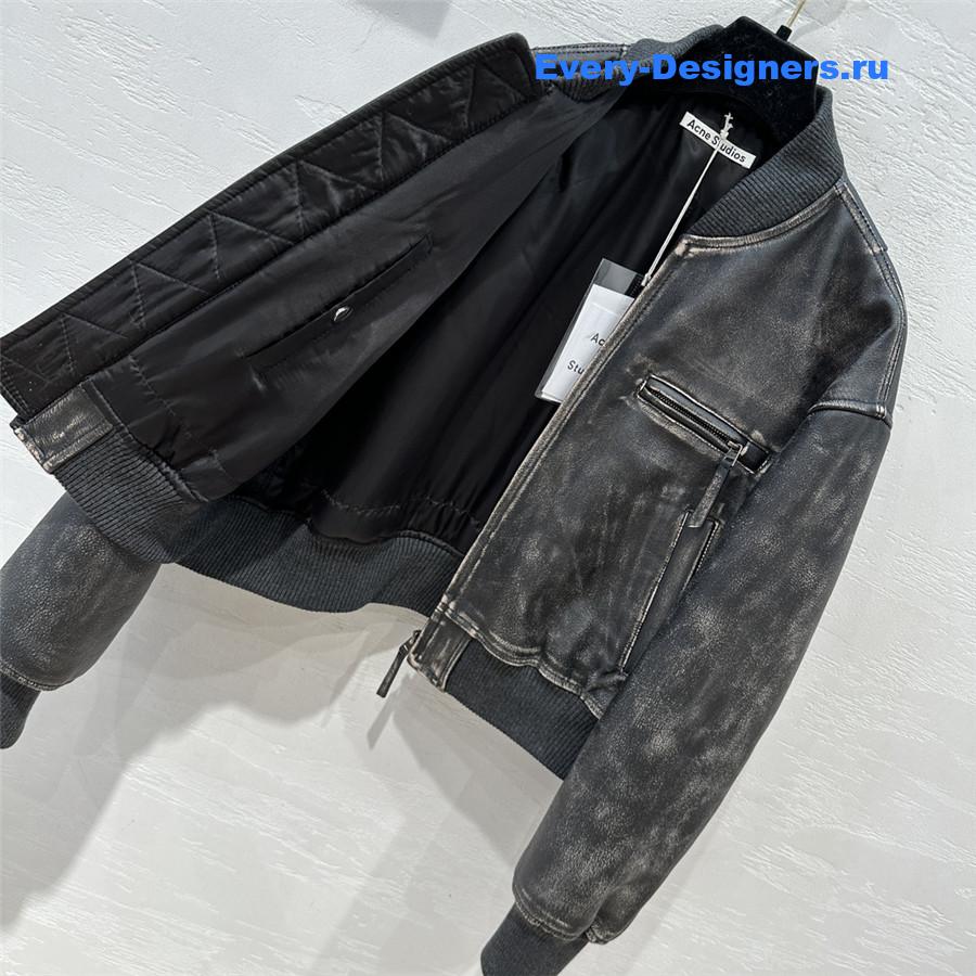 acne studios baseball jacket