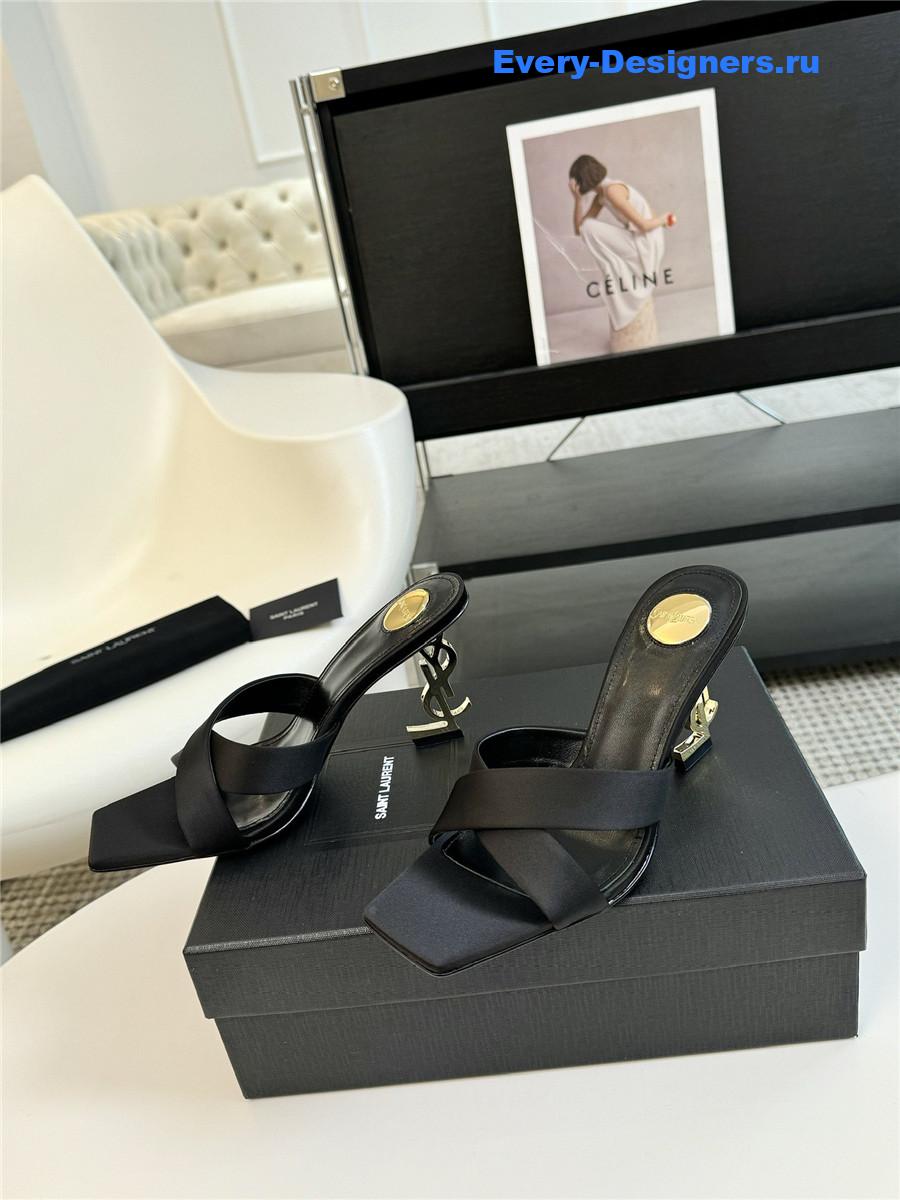 Y51 cross strap Y51 logo high heels