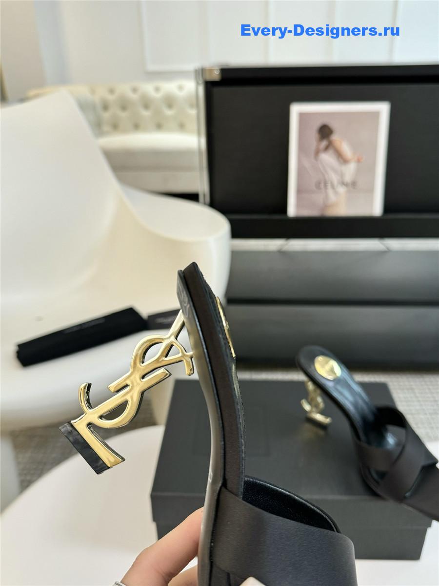 Y51 cross strap Y51 logo high heels