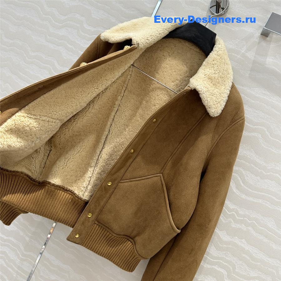 Ce1i*e jacket fur coat