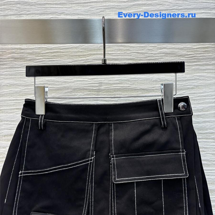 D10r irregular loose casual skirt