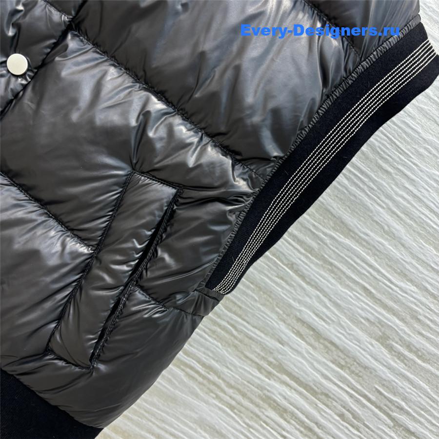 BC ribbed down vest