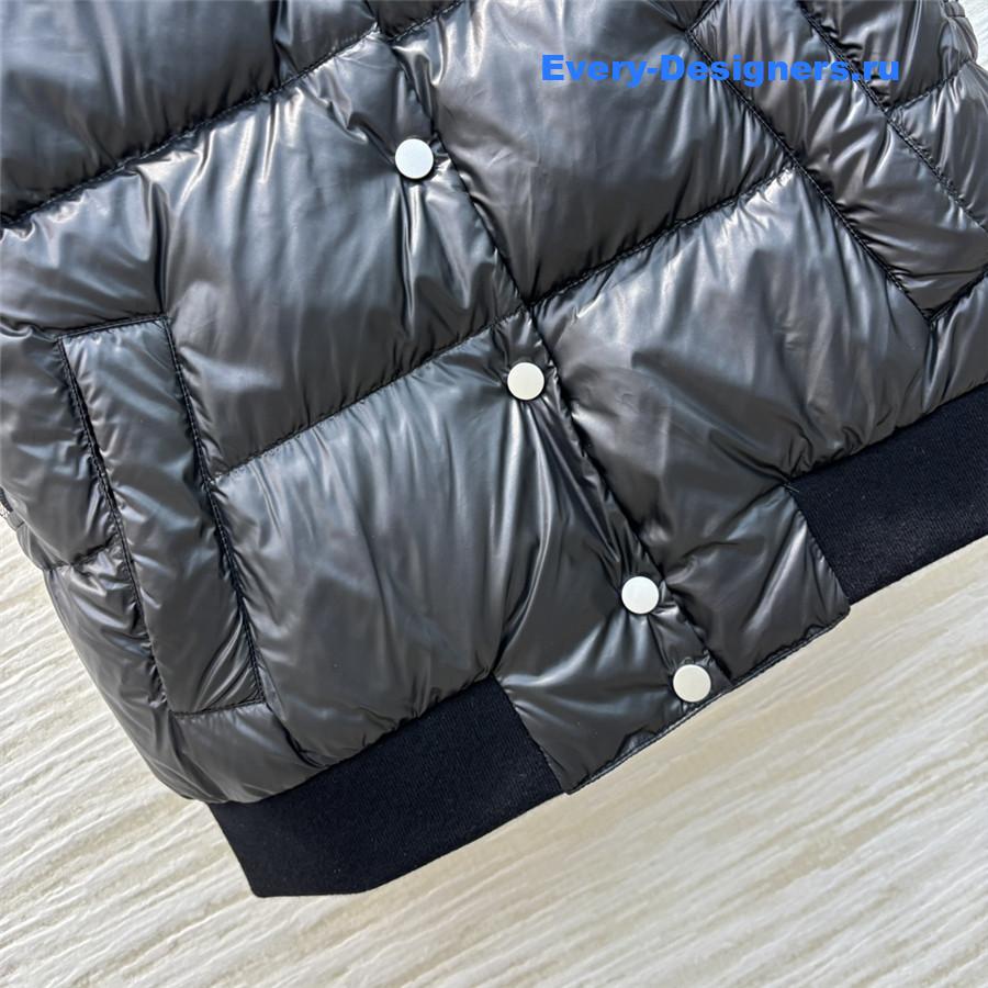 BC ribbed down vest