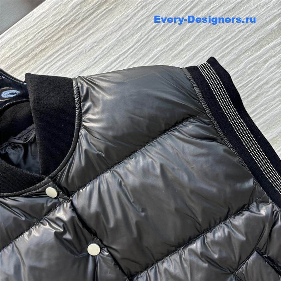 BC ribbed down vest