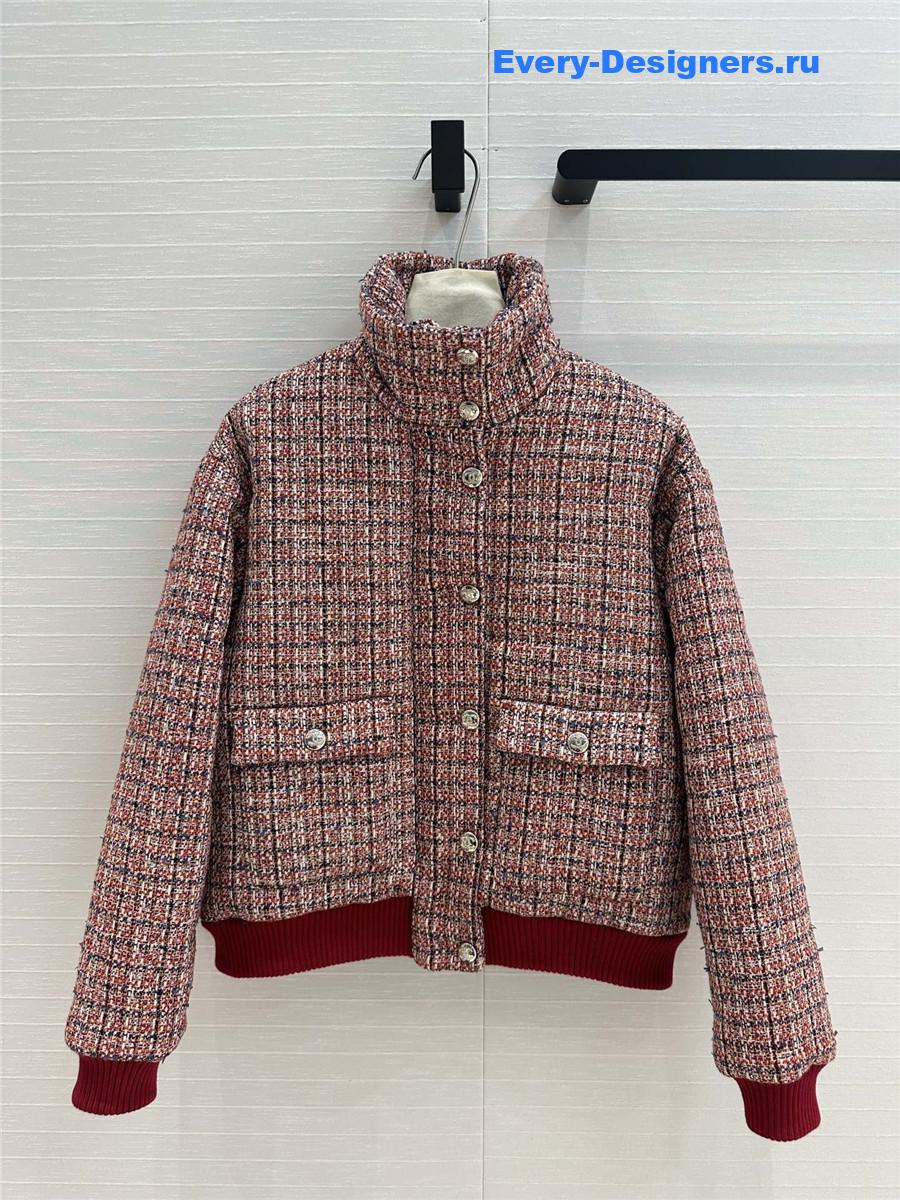 CC Check Puffer Jacket