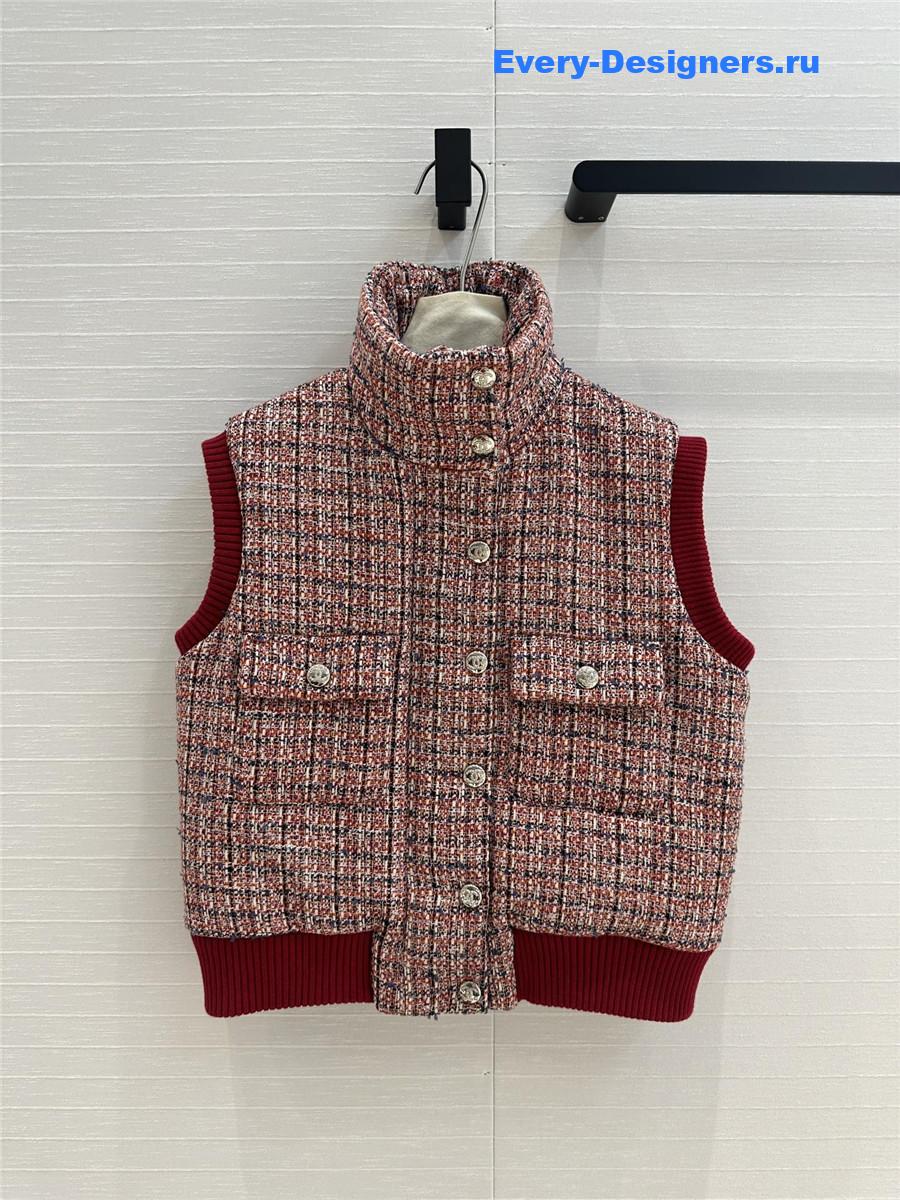CC Check Padded Vest