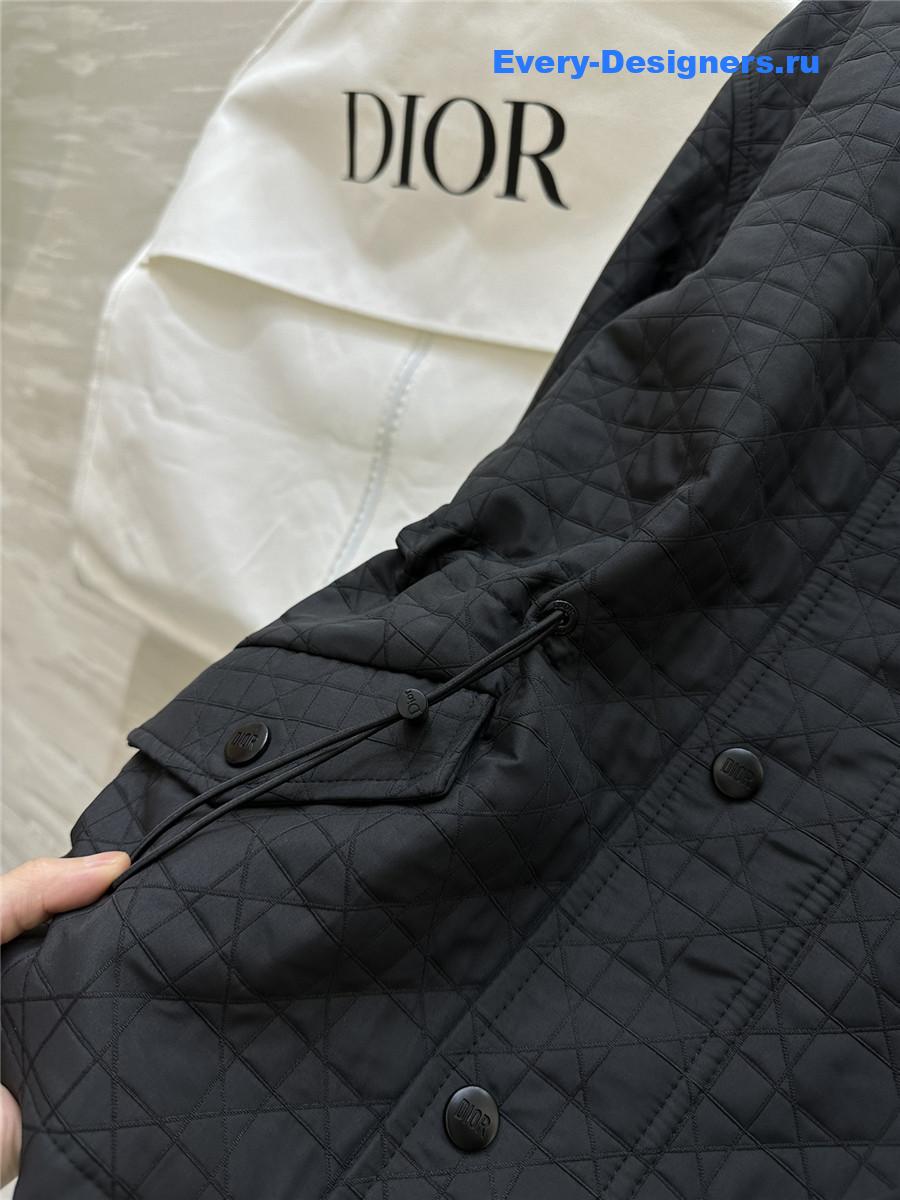 D10r drawstring waist stand collar coat
