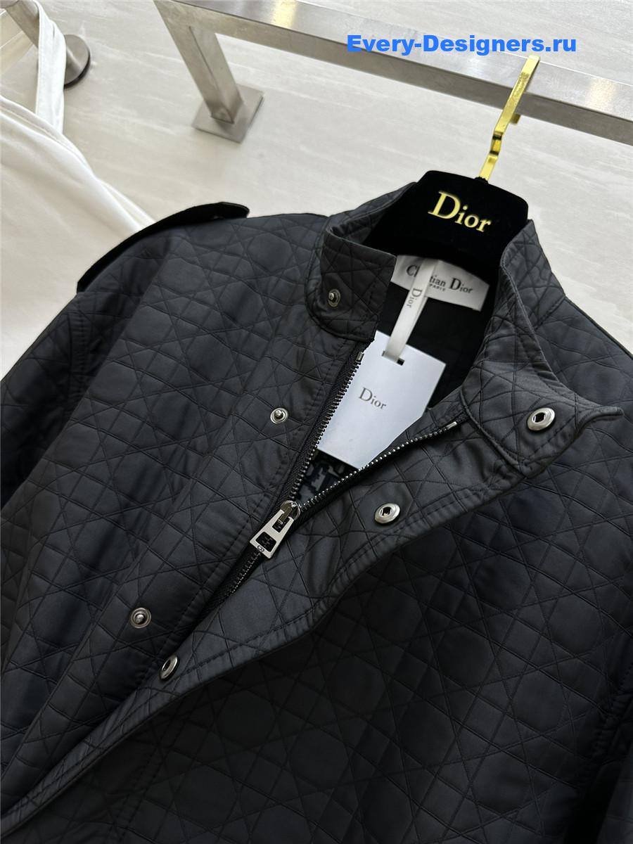 D10r drawstring waist stand collar coat