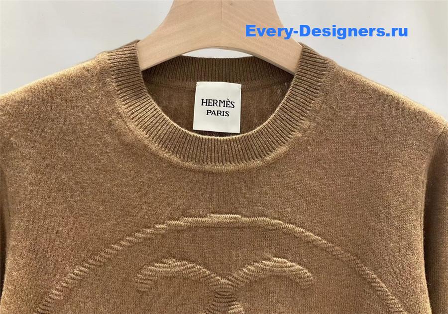 H**me5 h lift cashmere sweater brown