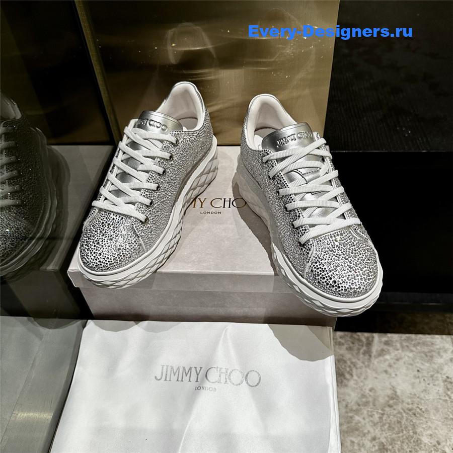 j1m*y ch00 D1am0nd maxi sneakers