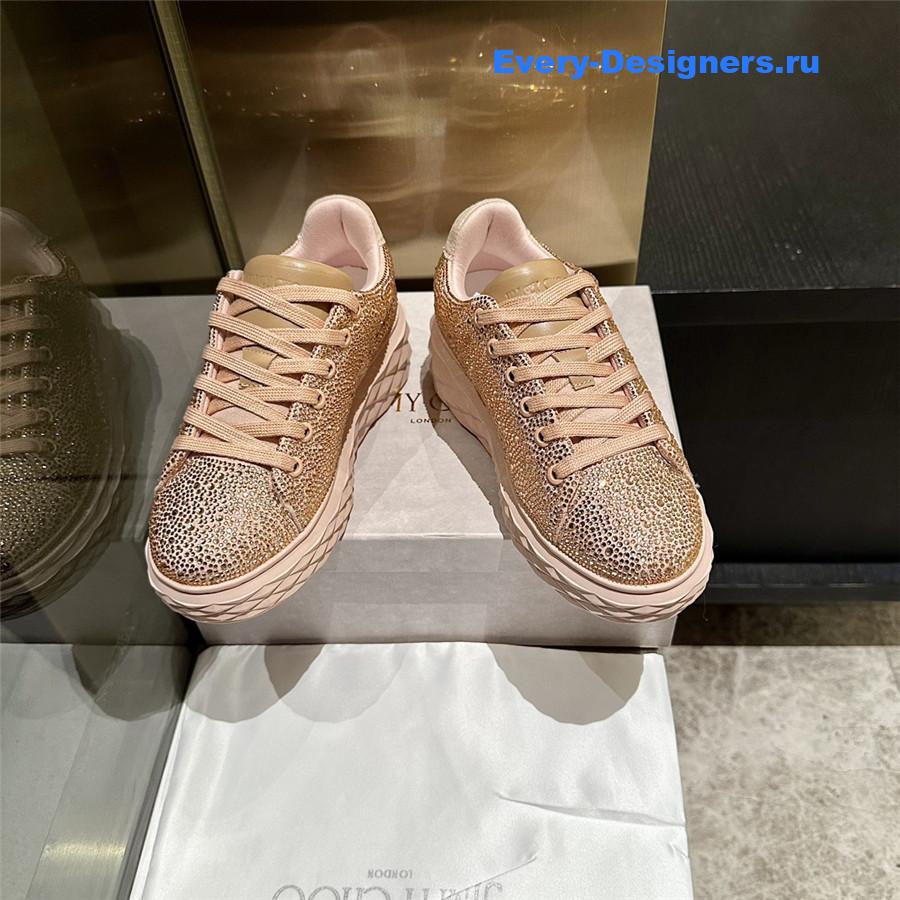 j1m*y ch00 gold D1am0nd sneakers