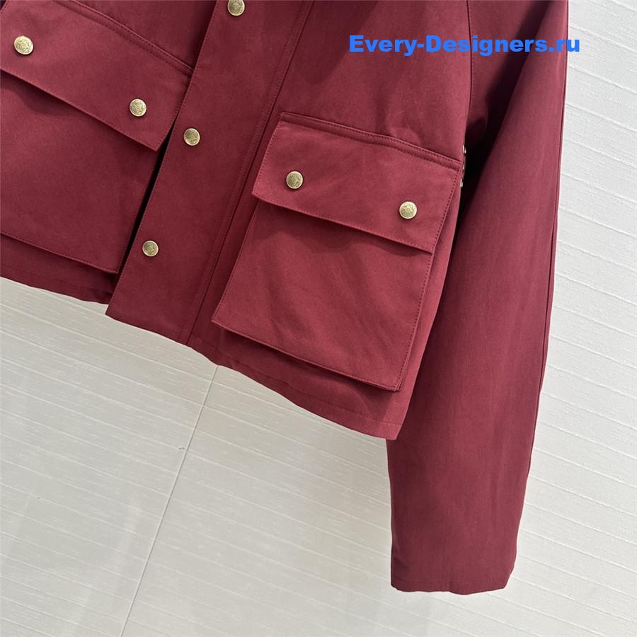 L0ew* corduroy lapel cotton jacket