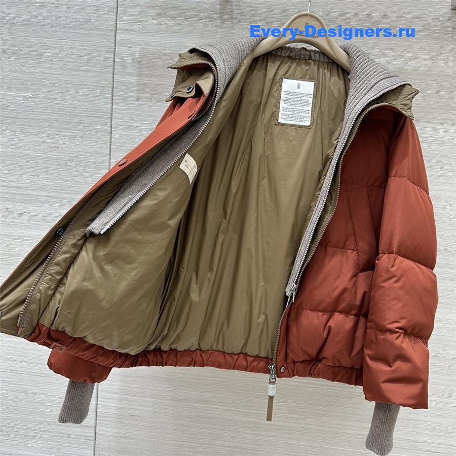 BC Cropped Down Jacket with Hood