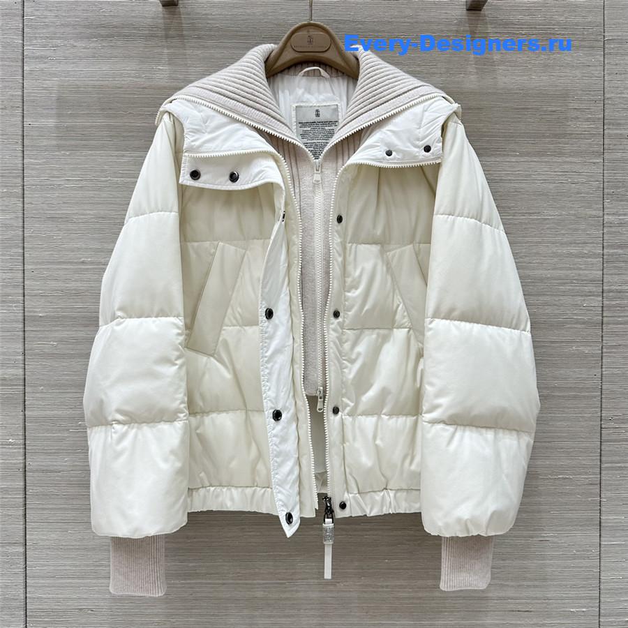 BC Cropped Down Jacket with Hood