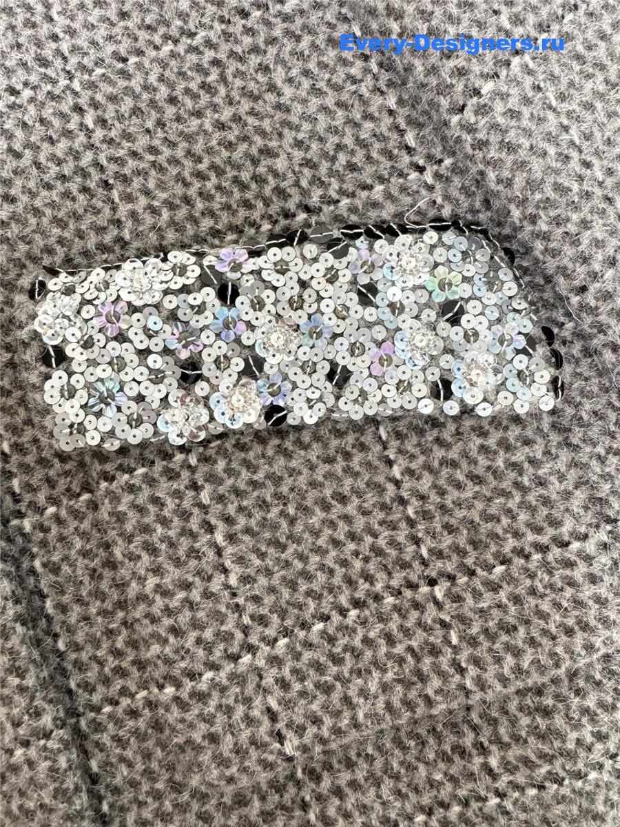 Ch**el beaded tweed jacket