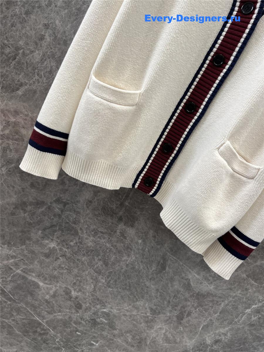 Gvc*1 wool knit cardigan