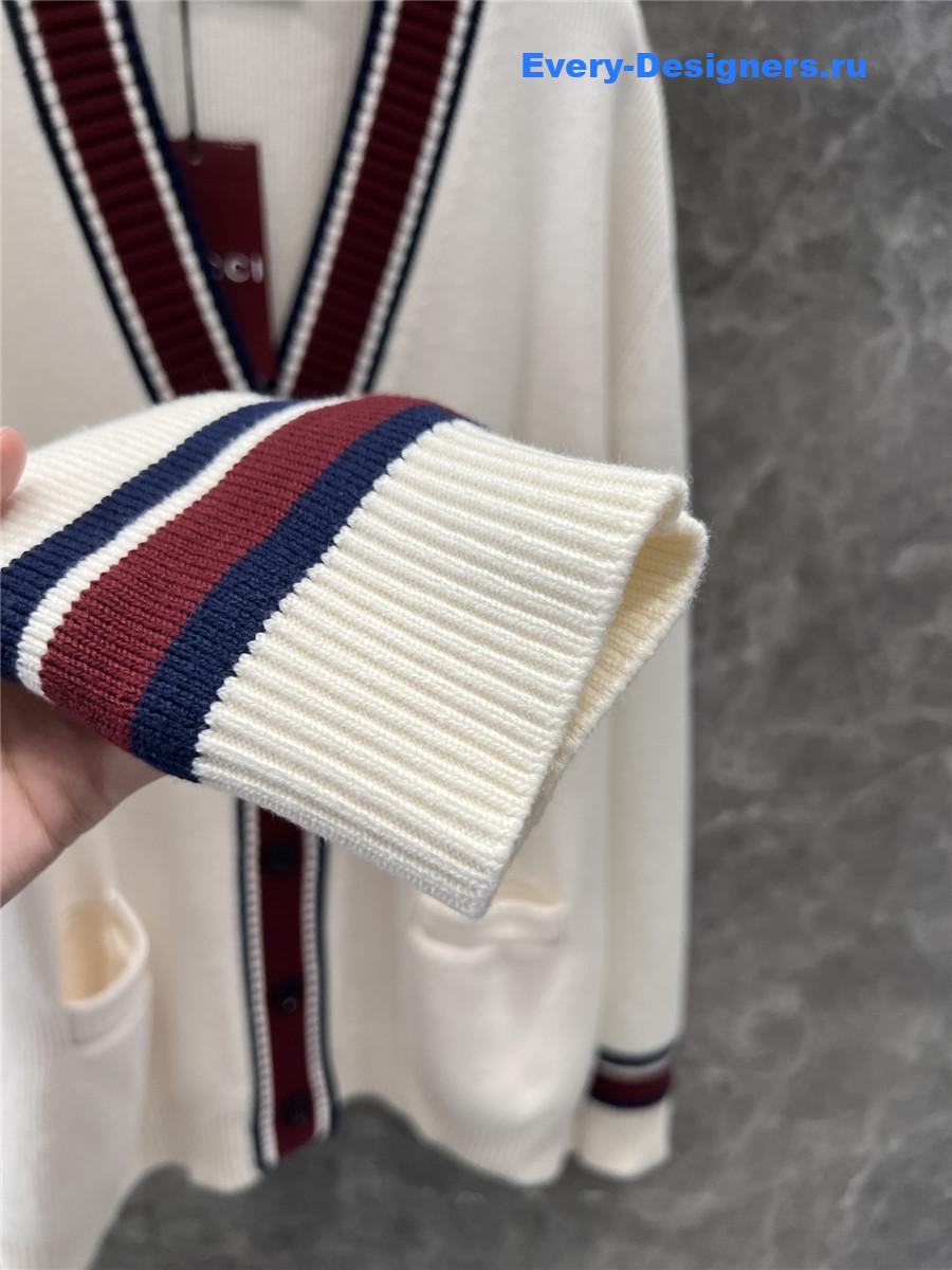 Gvc*1 wool knit cardigan