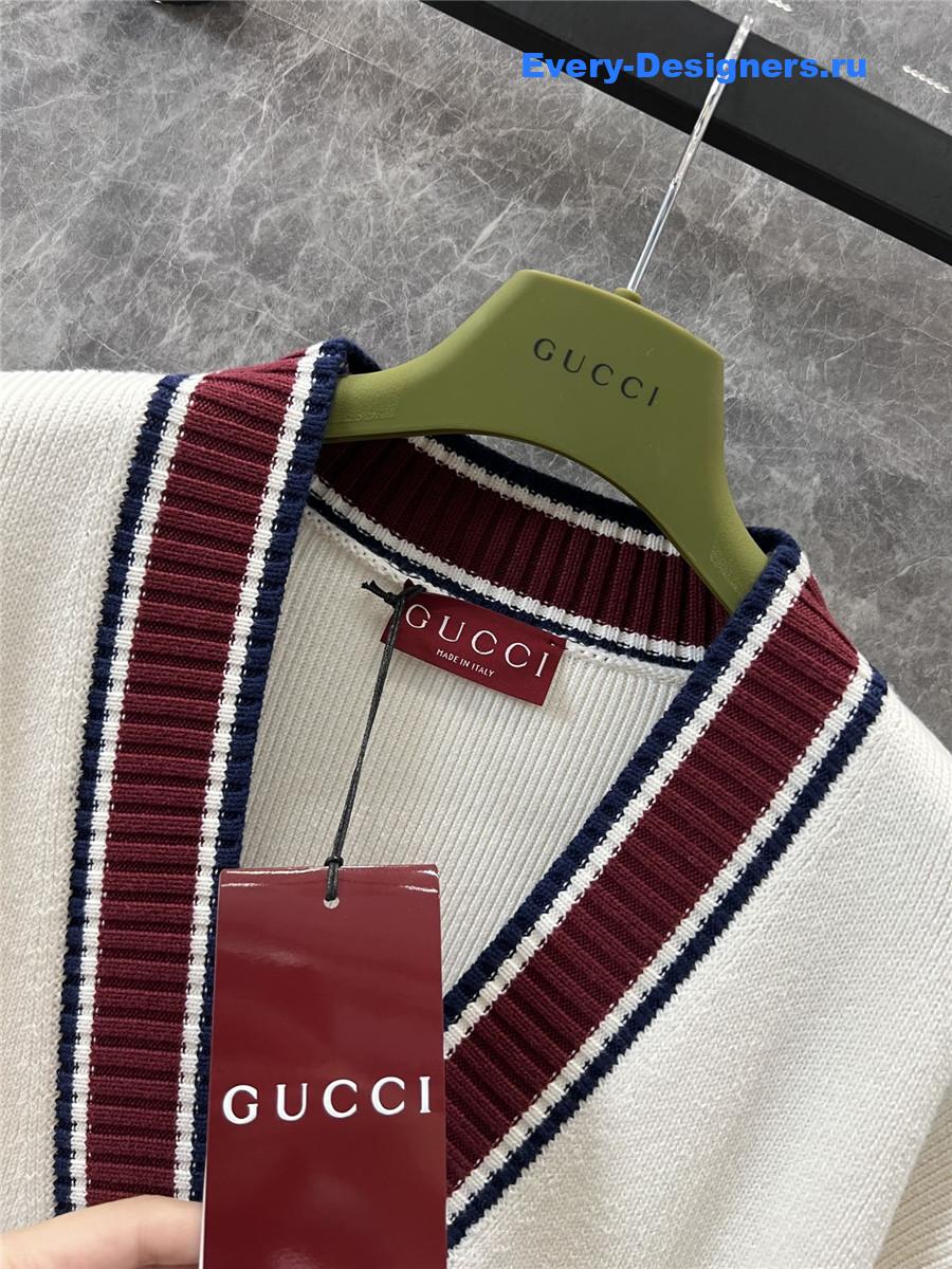 Gvc*1 wool knit cardigan