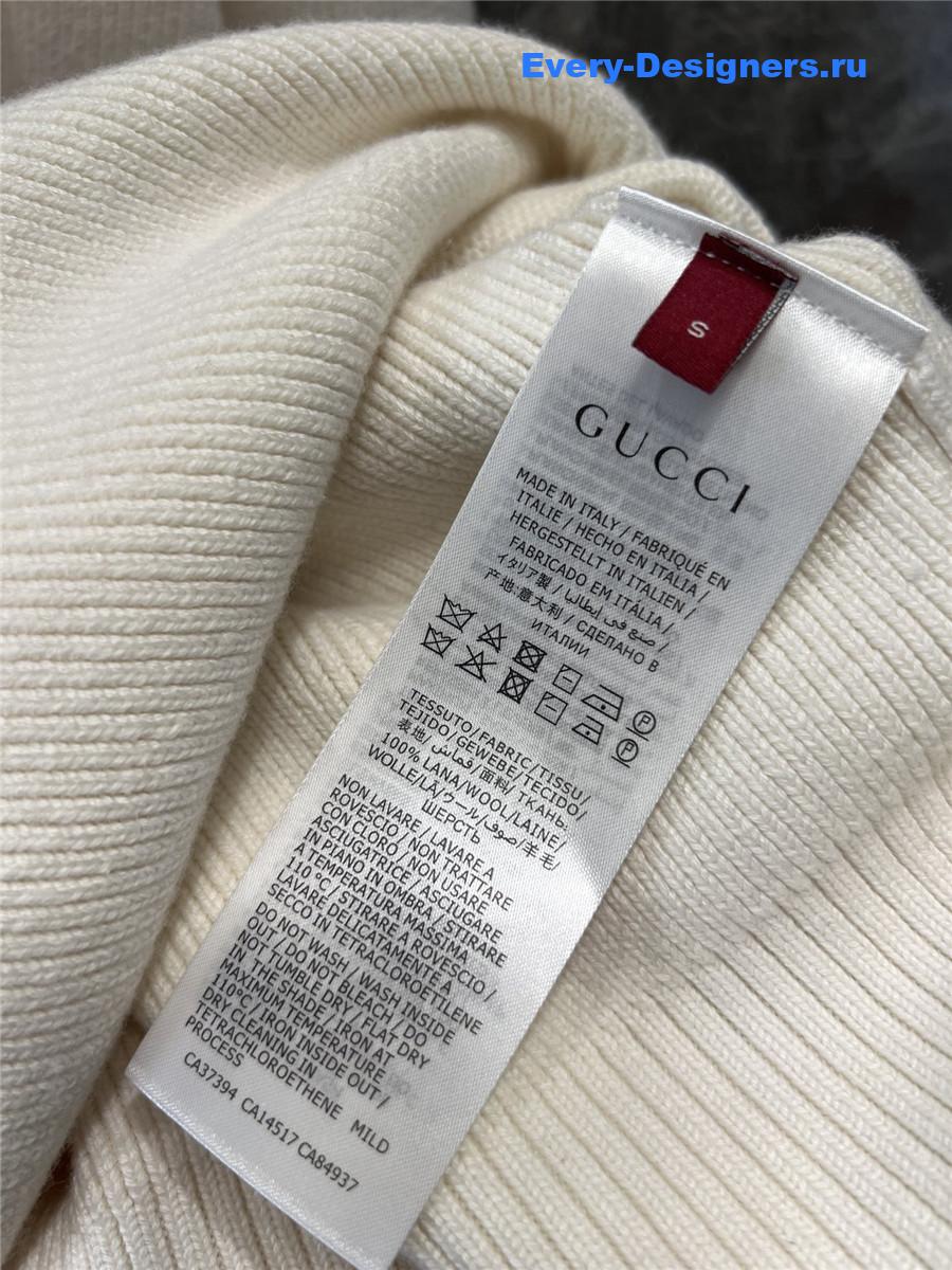 Gvc*1 wool knit cardigan