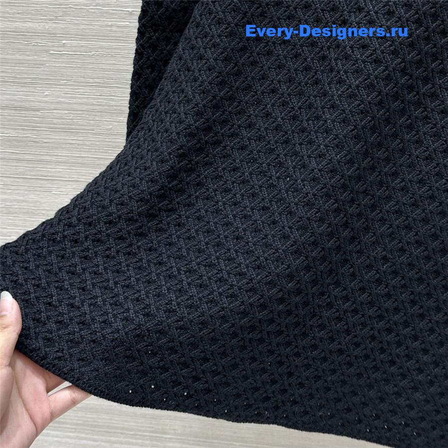 Y51 celebrity style hollow knitted dress