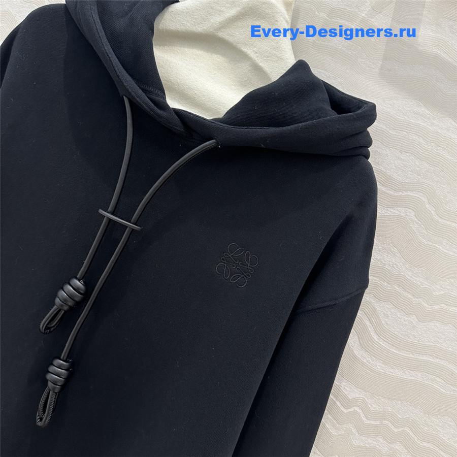 L0ew* flamenco hoodie in black