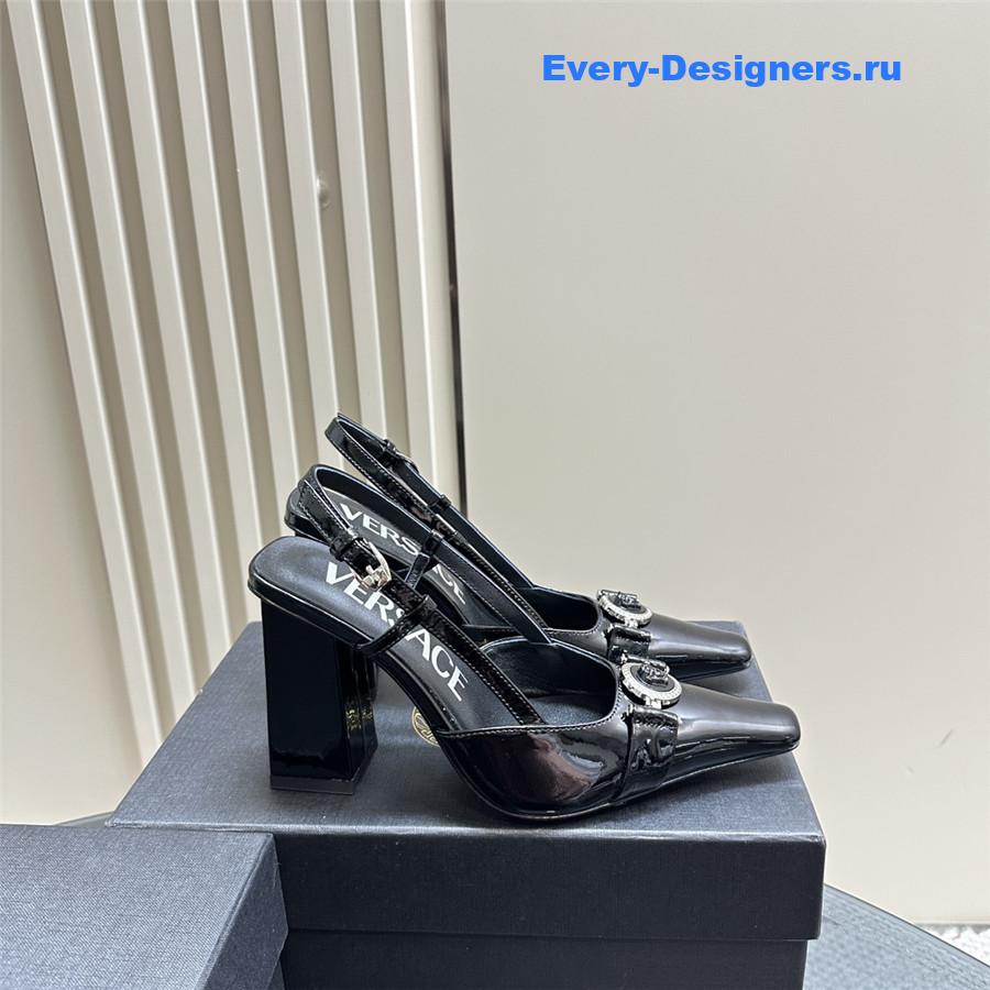 Versace new high-heeled sandals