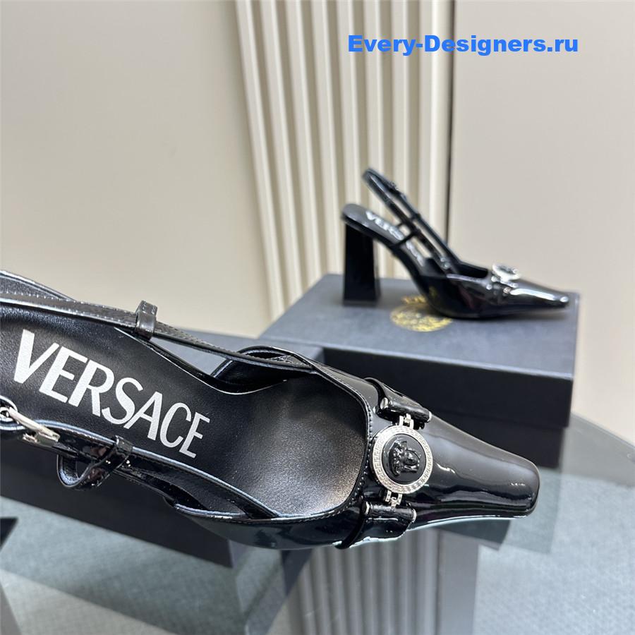Versace new high-heeled sandals