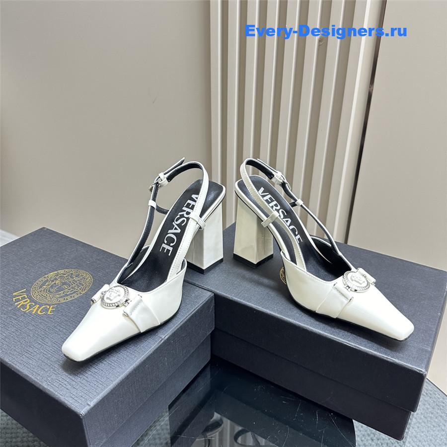 Versace new high-heeled sandals