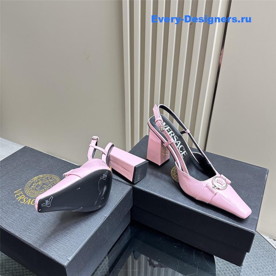 Versace new high-heeled sandals