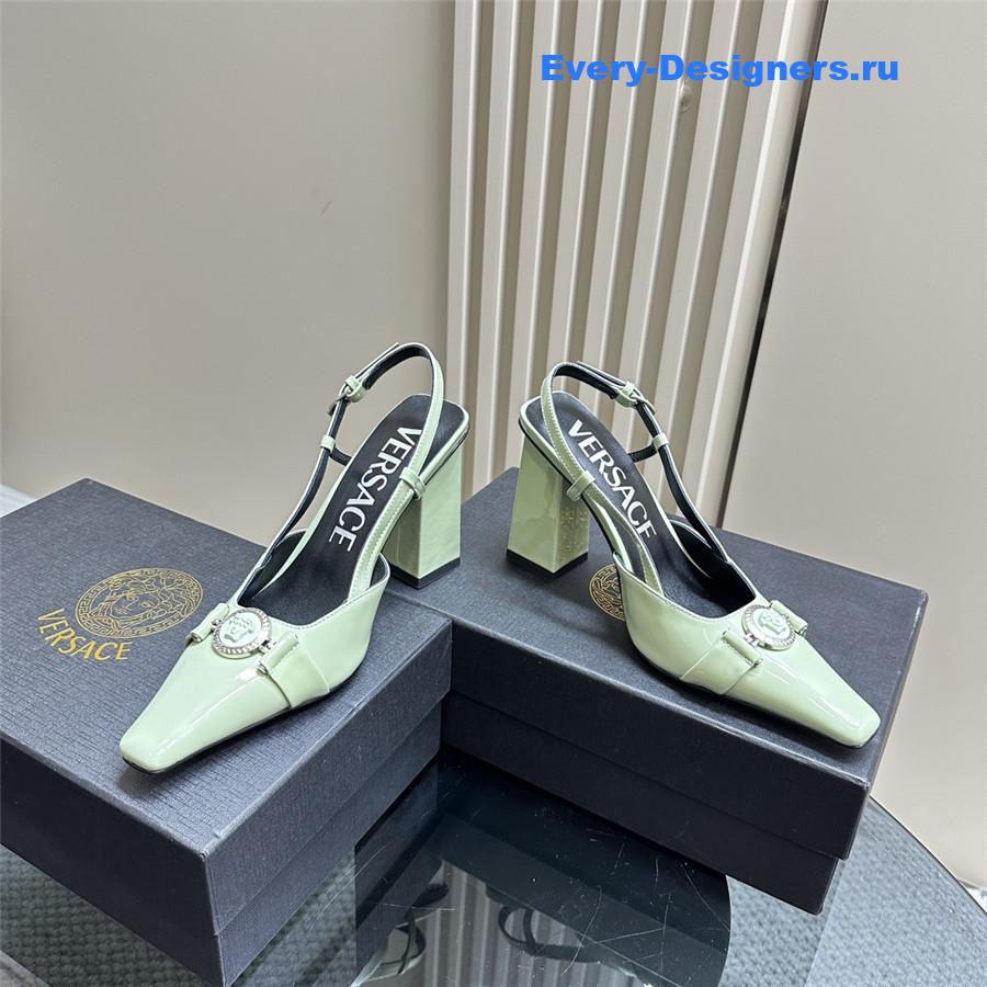 Versace new high-heeled sandals