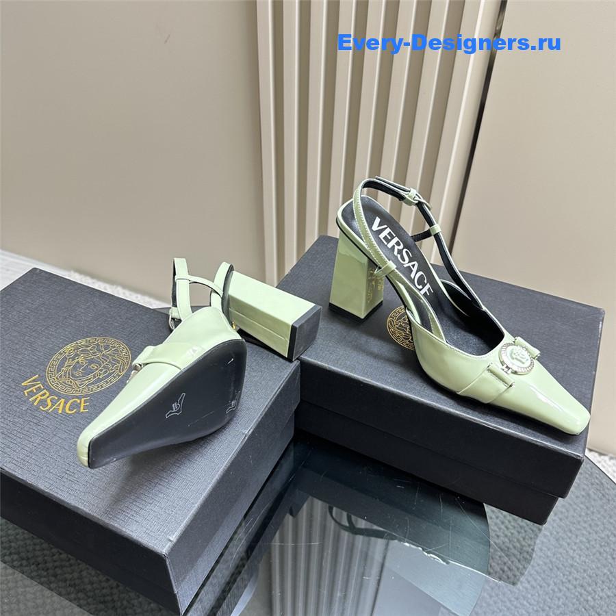 Versace new high-heeled sandals