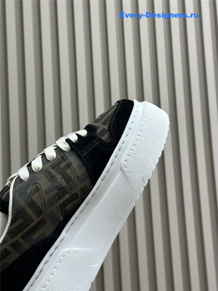 F**di logo match low-top sneakers