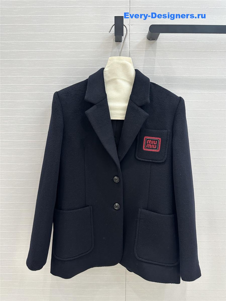 M1um1u college girl style woolen suit
