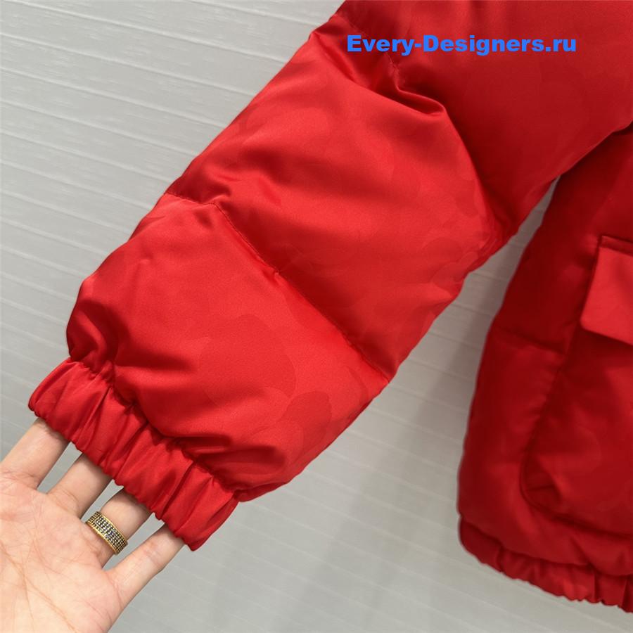 Ch**el stand collar down jacket