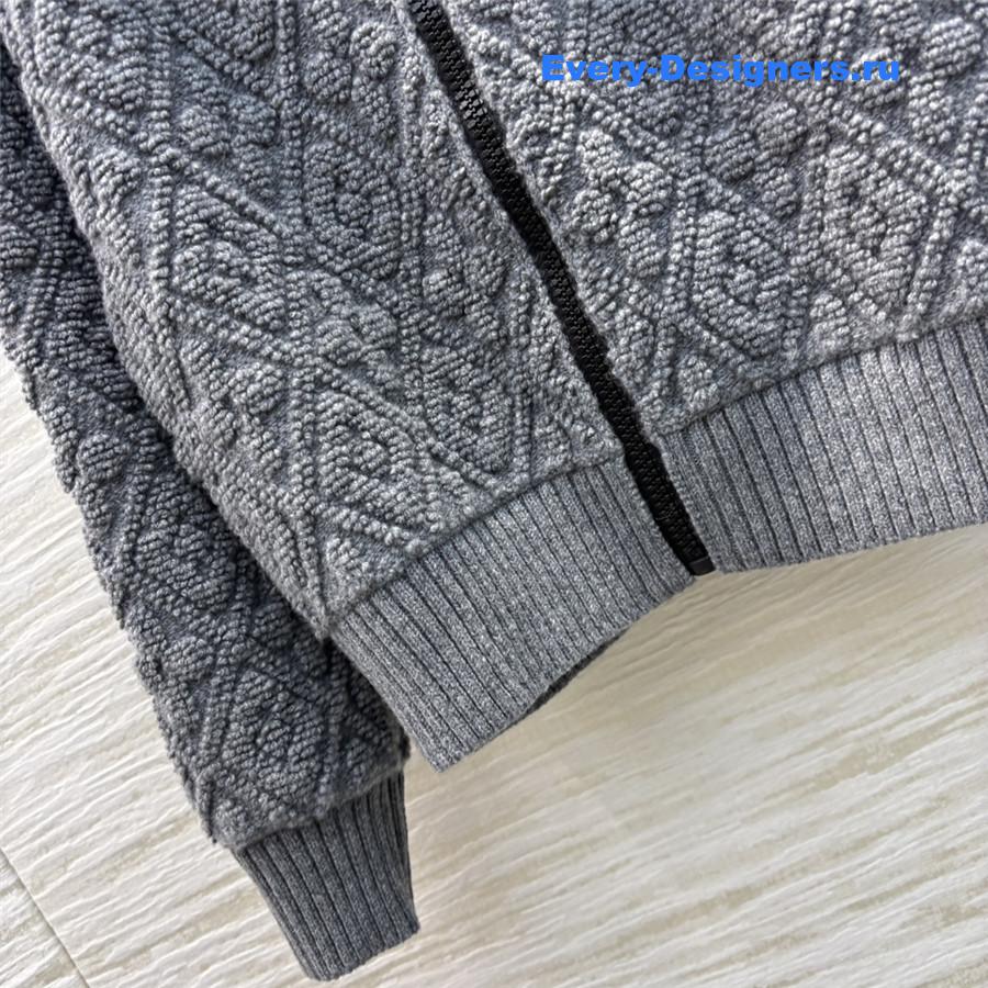 l0vis Vvtt0n lv jacquard sweater cardigan